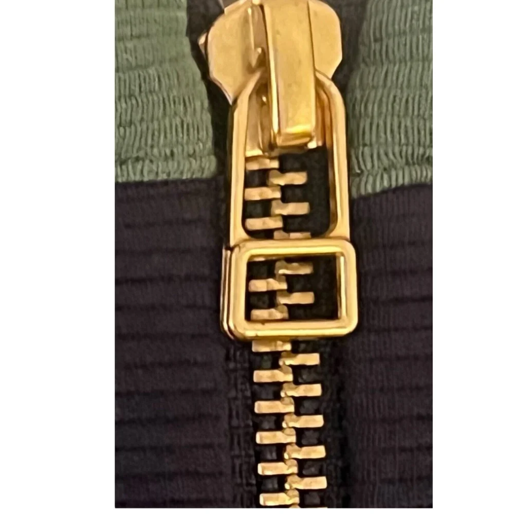 BODEN Leah Ottoman COLORBLOCK BLUE Green Lagoon Stretch sheath DRESS 4P NWT - Picture 5 of 8